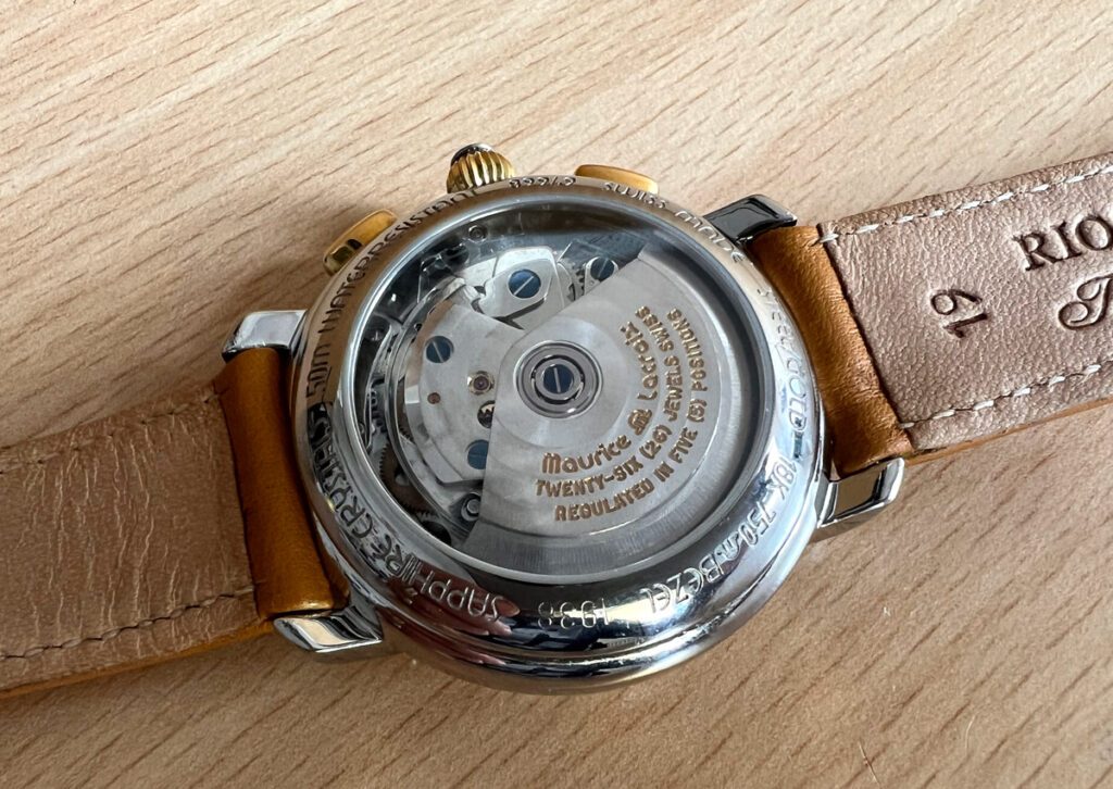 MAURICE LACROIX Automatic Herrenuhr mit Stahl Goldgeh use