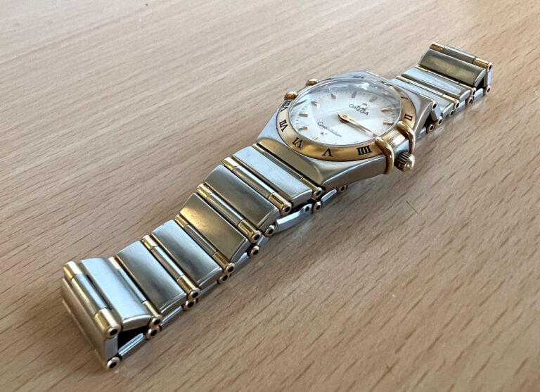 Omega top Constellation Edelstahl Damenluxusuhr